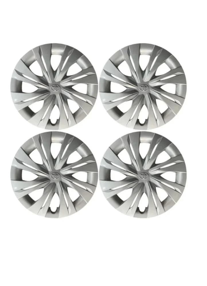 Toyota Silver Multi-Spoke Wheel Covers Set